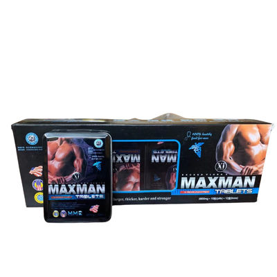 Maxman männliche Pillen Maxman-Energie-Tablets 100mg der Verbesserungs-Pillen-1 des Kasten-120